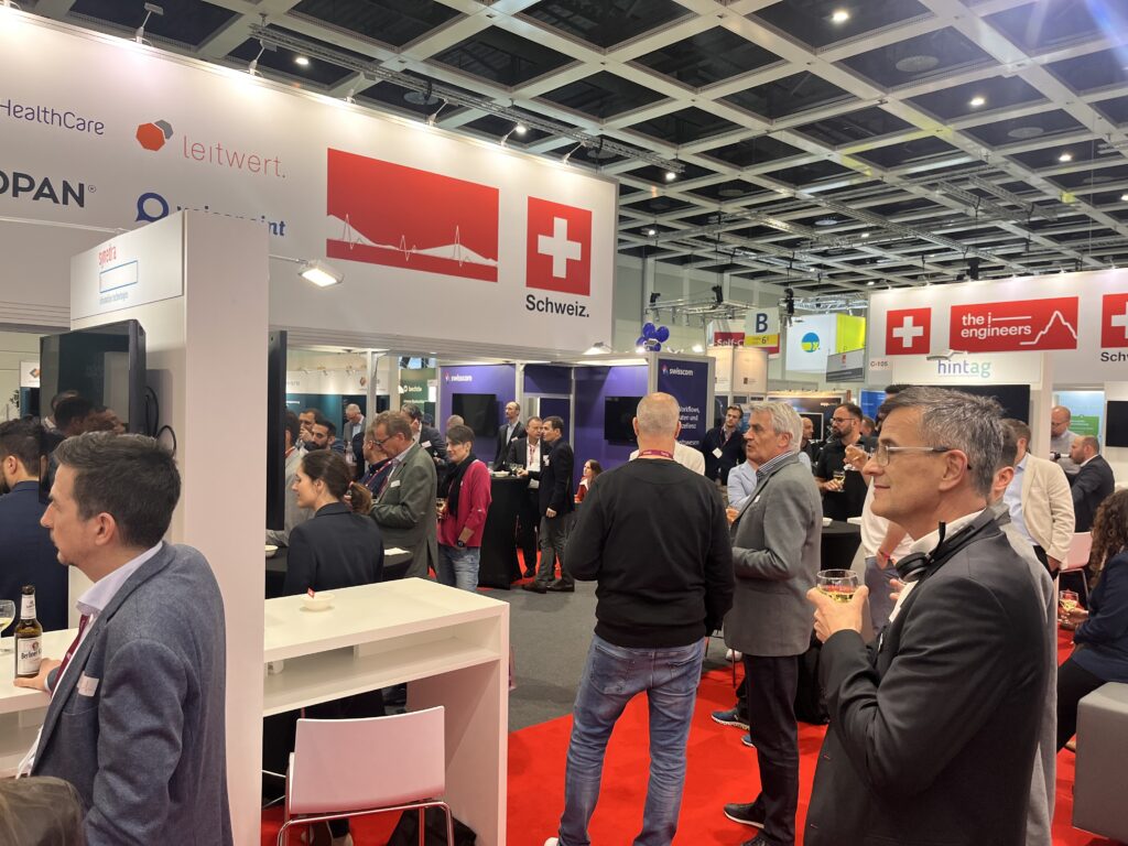 Messe Berlin DMEA Swiss Pawilion